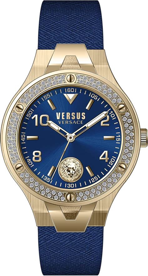 versus versace watch leather strap.